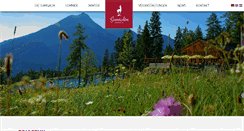 Desktop Screenshot of gamsalm-ehrwald.at